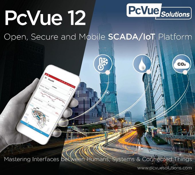 PcVue 12: The open, secure and mobile SCADA/IoT platform !